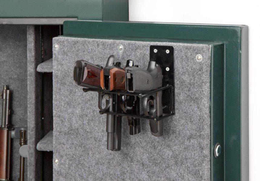 Rack'em 6023 The Maximizer Narrow Full Door 8 Pistol Rack Gun Safes
