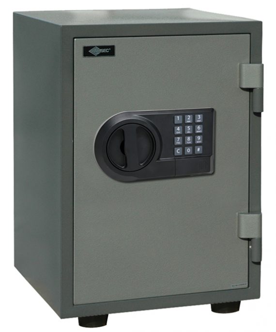 American Security MS1414K Dual Key Lock BRate Security Safe 1.2 cu
