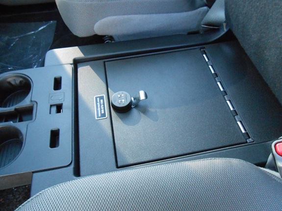 Console Vault Ford F250 Super Duty Under Front Middle Seat: 2017