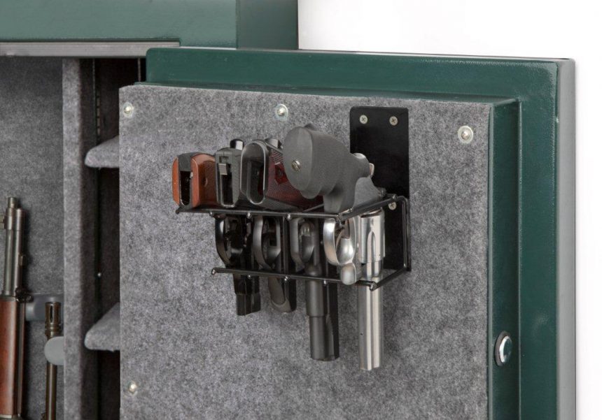 Rack'em 6031 The Maximizer 1/2 Door 8 Pistol Rack Gun Safes