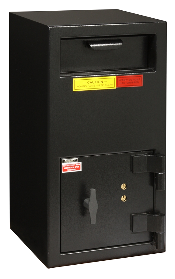 American Security DSF2714K - "B" Rated Front Load Depository Drop Safe With Key Entry