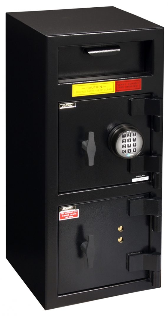 American Security DSF3214CK "B" Rated Front Load Depository Drop Safe With ELock Depository