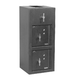 American Security DST3214KK - "B" Rated Top Load Rotary Depository Drop Safe With Key Entry Doors