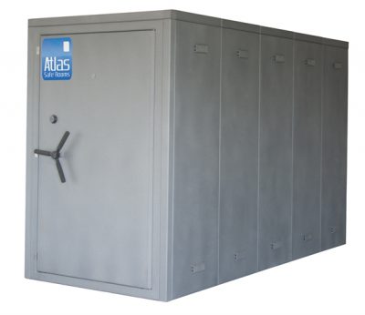 Atlas Safe Rooms - Alternate Series - 15 Person Safe Room - 4' 5" by 10' 5"