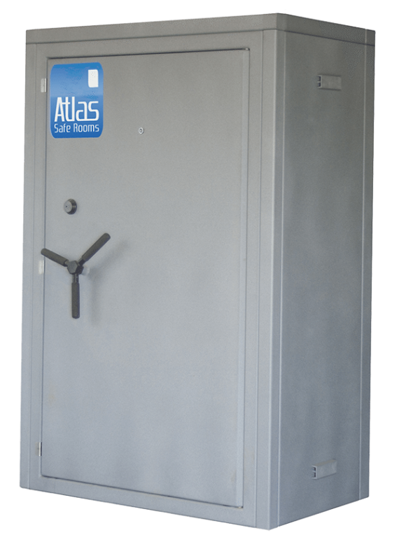 Atlas Safe Rooms - Apollo Series - 3 Person Safe Room - 4' 5" by 2' 5"