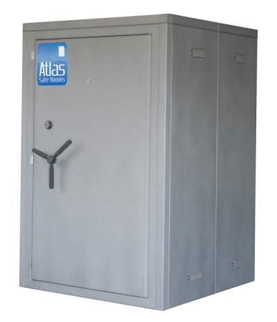 Atlas Safe Rooms - Guardian Series - 6 Person Safe Room - 4' 5" by 4' 5"