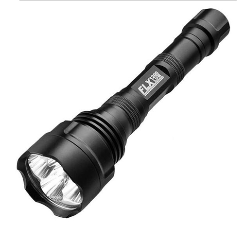 Barska Optics 1200 Lumens,Flashlight, 2x18650 Battery,Charger