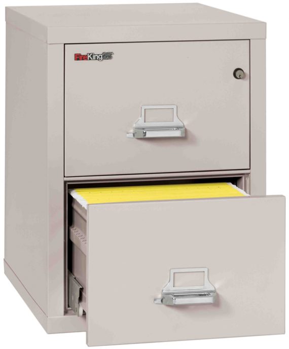 Fire King 2-1825-C - FireKing 25 File Cabinets - 2 Drawer 1 Hour Fire Rating