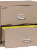 Fire King 2-3122-C - Lateral Fireproof File Cabinets - 2 Drawer 1 Hour Fire Rating