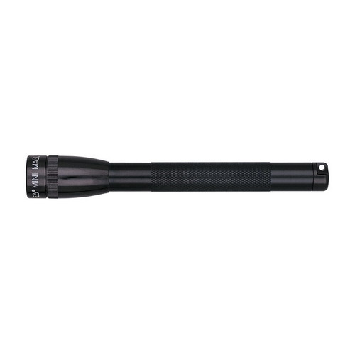 Maglite Mini-Mag Flashlight - AAA Mini Mag Blister-Bat Black