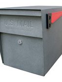 MailBoss 7105 Locking Security Mailbox - Granite