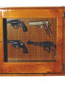Scout 620 Pistol Cabinet - Solid Pine
